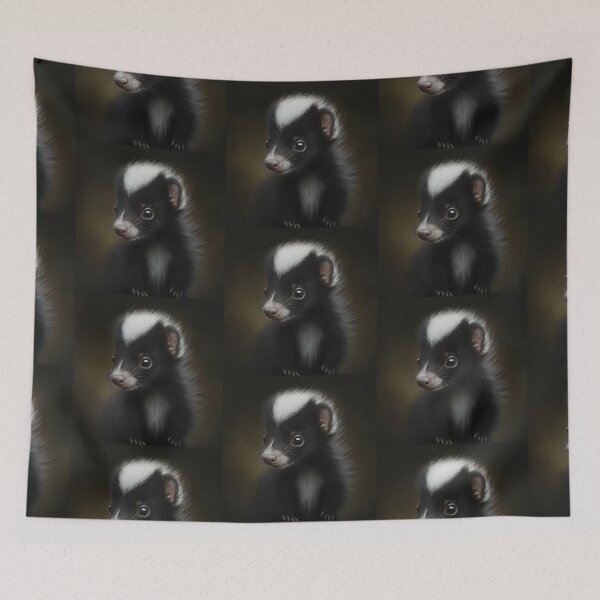 Item preview, Adorable baby skunk  designed and sold by Knot2Olde.
