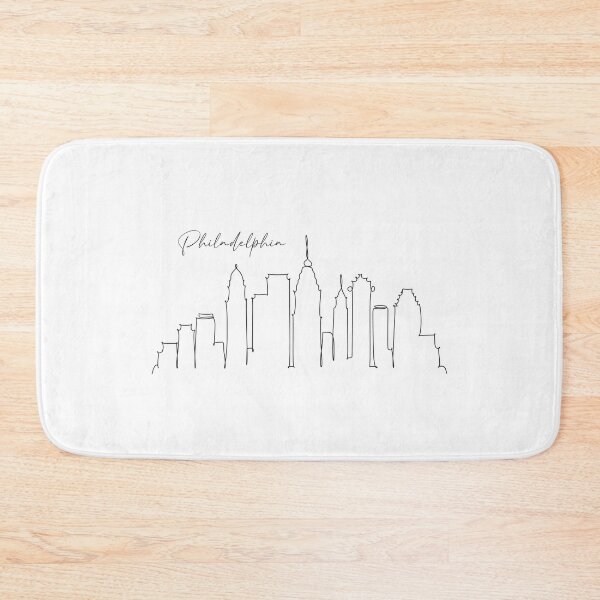 Item preview, Philadelphia Retro Scribble City designed and sold by mkzmerch.