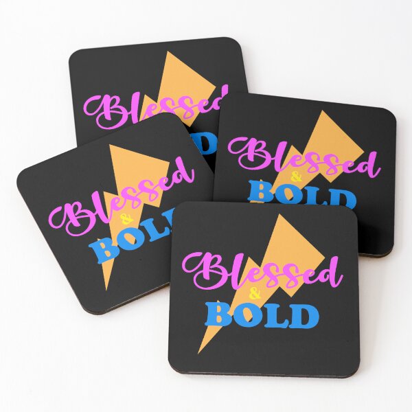 Item preview, Blessed and Bold Lightning Bolt Retro Black designed and sold by DigitalPie.