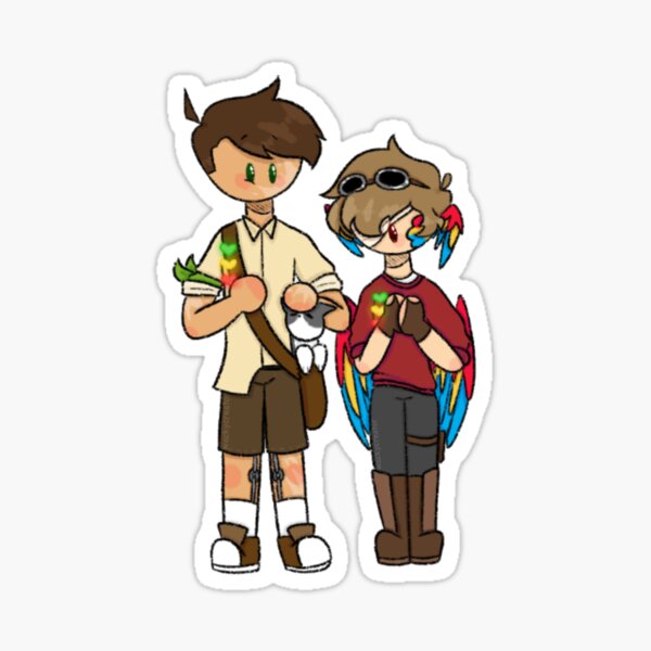 Double Life Desert Duo Sticker