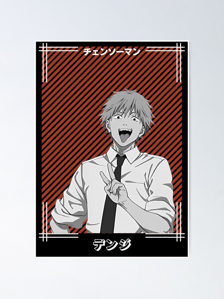 Chainsaw Man Denji And Power Poster
