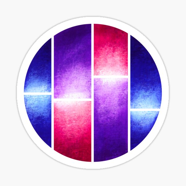 Bi-glow Sticker