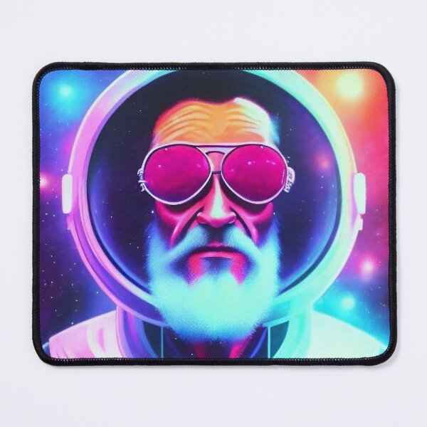 Item preview, Retro Space Wizard designed and sold by AbstractWave.