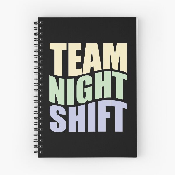 Item preview, Team night shift (Pastel) designed and sold by TaraGbear.