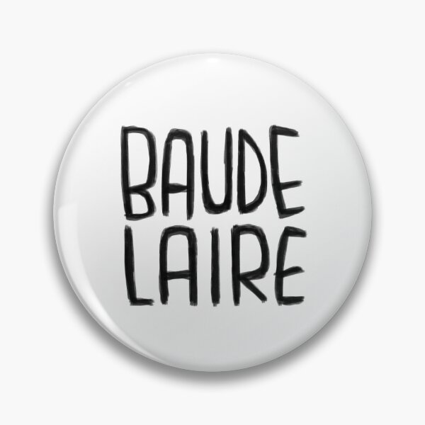 Item preview, Charles Baudelaire designed and sold by badlydrawnbabe.