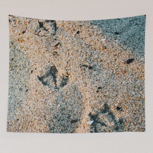 Item preview, Summer Beach Footprints in the Sand designed and sold by dpxpress.