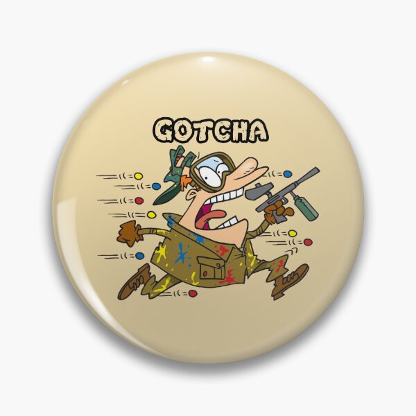 Artikelvorschau, Paintball Paint Ball Gun Sport Gewinner Gotcha Cartoon Player entworfen und verkauft von 3sistersrock.
