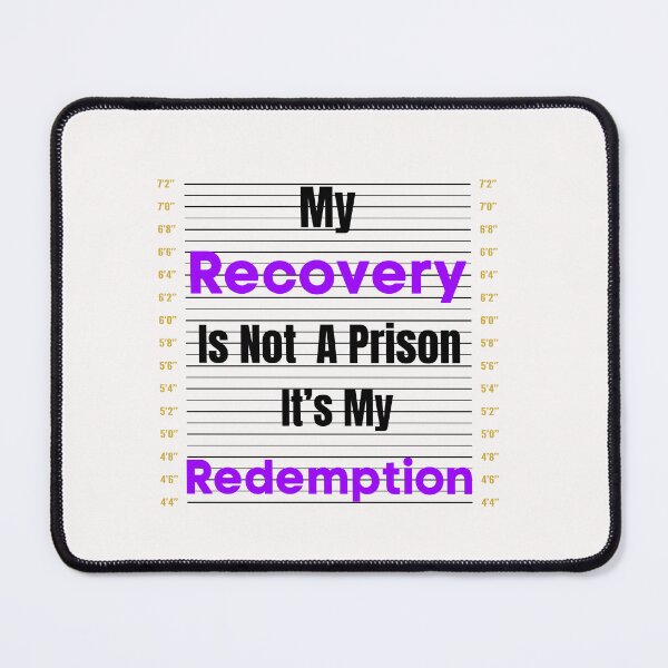 Item preview, My recovery is not my prison it’s my redemption  designed and sold by Tuesday Robbins.
