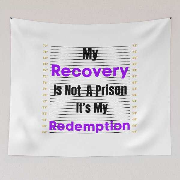 Item preview, My recovery is not my prison it’s my redemption designed and sold by Tuesday Robbins.