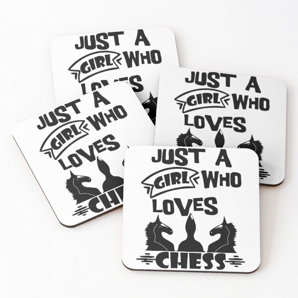 Item preview, Just a girl who loves chess t shirts, just a girl who loves chess phone cases, just a girl who loves chess packpack, just a girl who loves chess mug, just a girl who loves chess leggings designed and sold by Poussyarts.