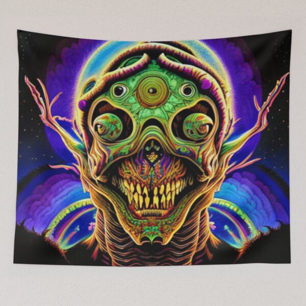 Item preview, psychedelic frogman designed and sold by JASCKSHIRTS.
