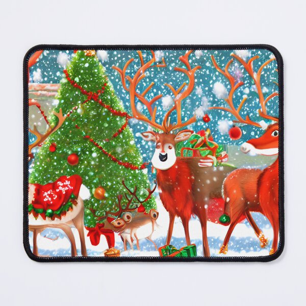 Item preview, Red reindeer in the season  designed and sold by deville13.