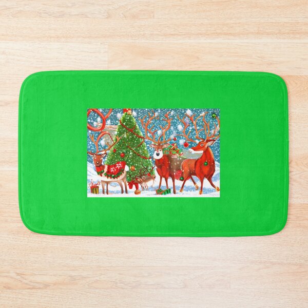 Item preview, Red reindeer in the season  designed and sold by deville13.