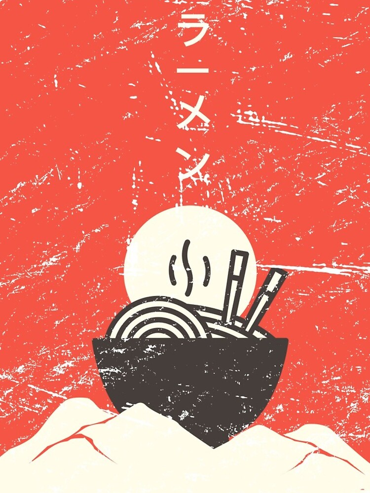 Vintage Japanese Anime Ramen by ethandirks