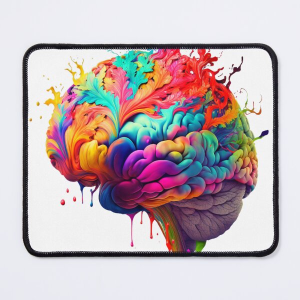 Item preview, Neurodiverse Autistic Rainbow Brain Sticker Autism designed and sold by Itis-Whatitis.