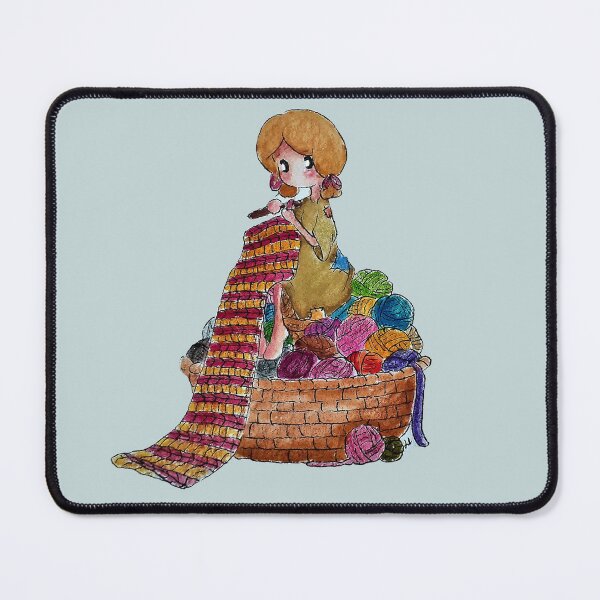 Item preview, Little Girl Crocheting designed and sold by Precious Hewie.