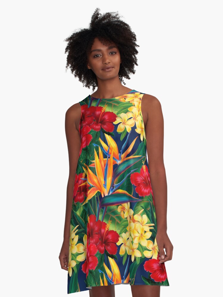 Tropical 2024 paradise dress