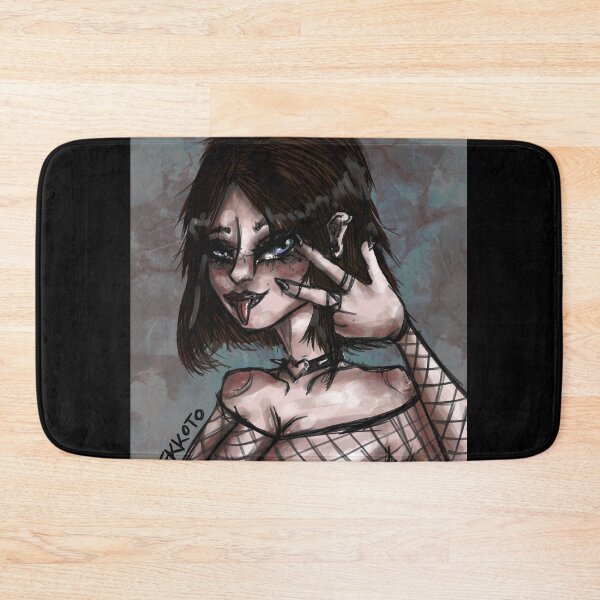 Item preview, Edgy sexy hot Samsung anime girl designed and sold by Hekkoto.
