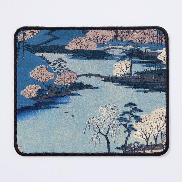 Item preview, Cherry Blossom Near the Hachiman Shrine; Japanese art classic designed and sold by mbuz90.