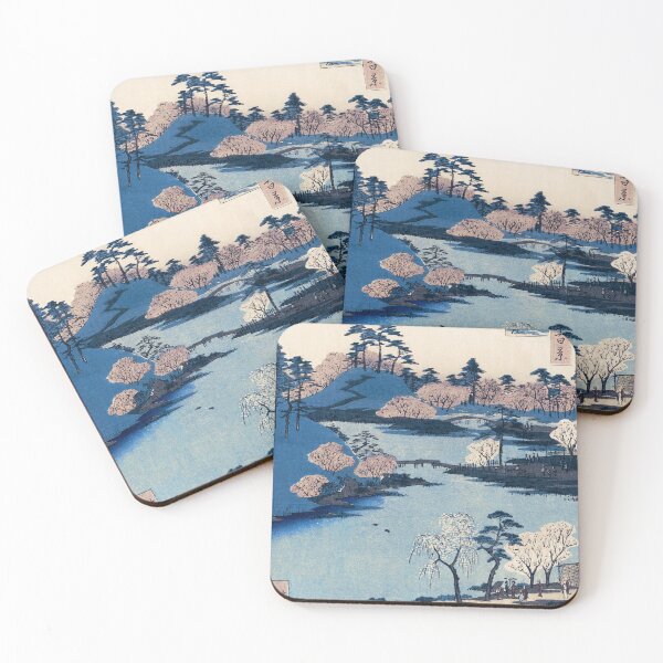 Item preview, Cherry Blossom Near the Hachiman Shrine; Japanese art classic designed and sold by mbuz90.