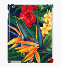 Tropische Paradies-hawaiische Paradiesvögel Illustration iPad-Hülle & Skin
