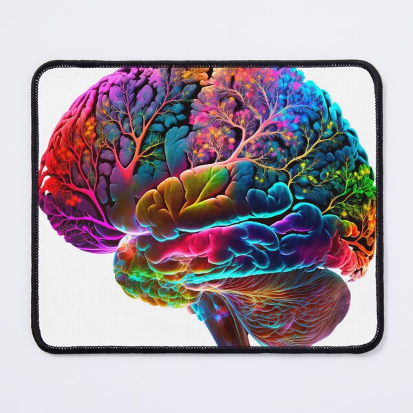 Item preview, Neurodiverse Autistic Rainbow Brain Sticker Autism designed and sold by Itis-Whatitis.