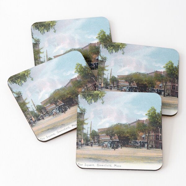 Item preview, 1905 Street Scene in Greenfield, Massachusetts designed and sold by historicimage.