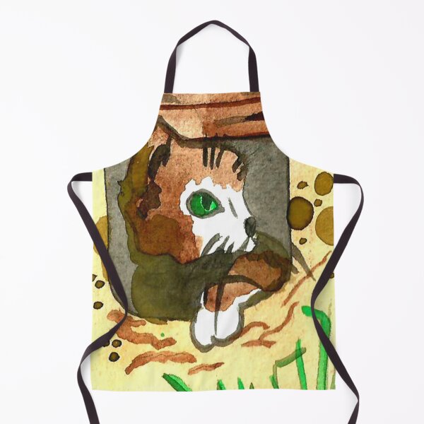 Item preview, Master Of Hiding Funny Cat Painting designed and sold by Niina Niskanen.