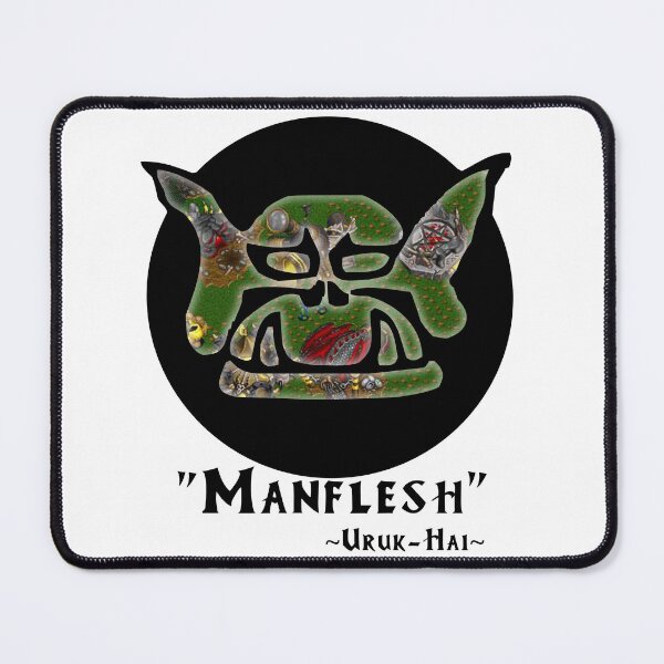 Item preview, Uruk-Hai quote MANFLESH designed and sold by Jupet.