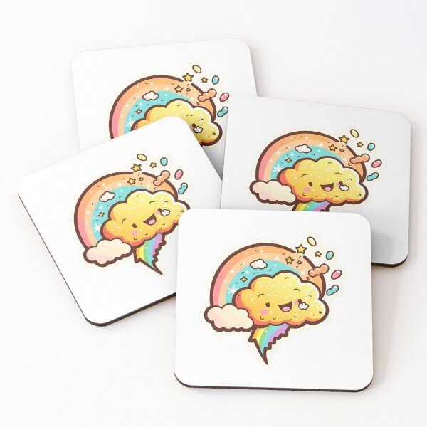Item preview, Cute Chibli Rainbow Cloud Happy  designed and sold by Itis-Whatitis.