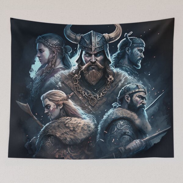 Item preview, Viking Poster designed and sold by AICreateWorlds.