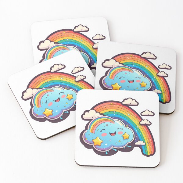 Item preview, Cute Chibli Rainbow Cloud Happy designed and sold by Itis-Whatitis.