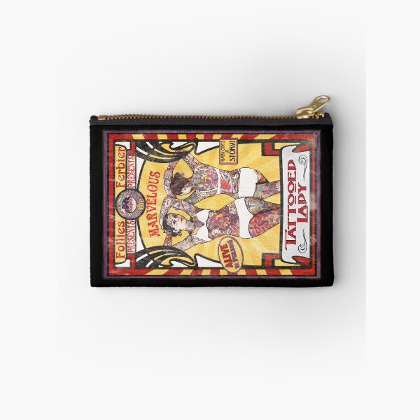 Item preview, "The Tattooed Lady" Sideshow Poster designed and sold by torg.
