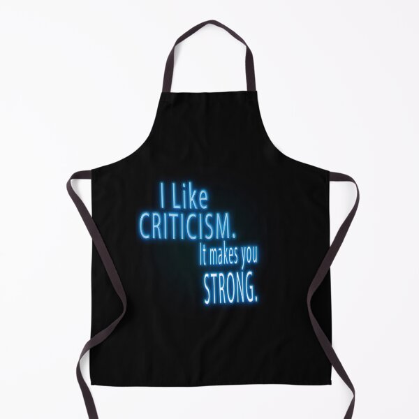 Item preview, I like criticism. It makes you strong. Inspirational Quote. designed and sold by ZiAttaArt.