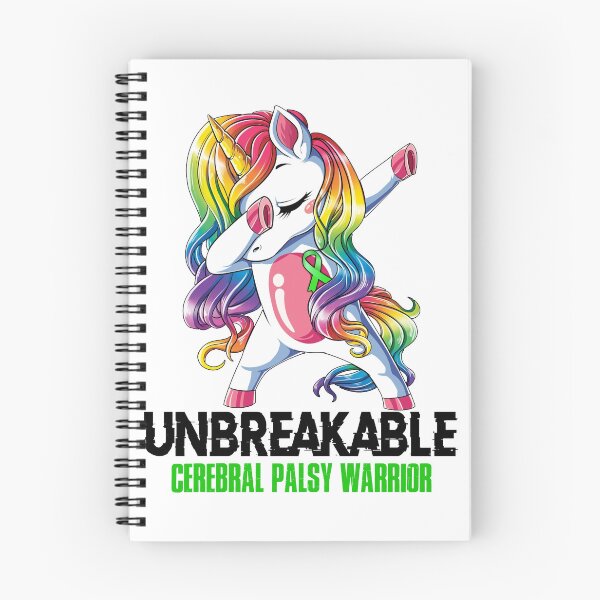 Item preview, Cerebral Palsy Awareness - Unicorn Cerebral Palsy Warrior Ribbon UNBREAKABLE designed and sold by Fernandezf.