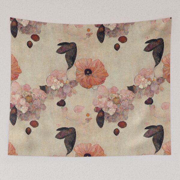 Item preview, Painterly Flowers designed and sold by BellasArtStudio.