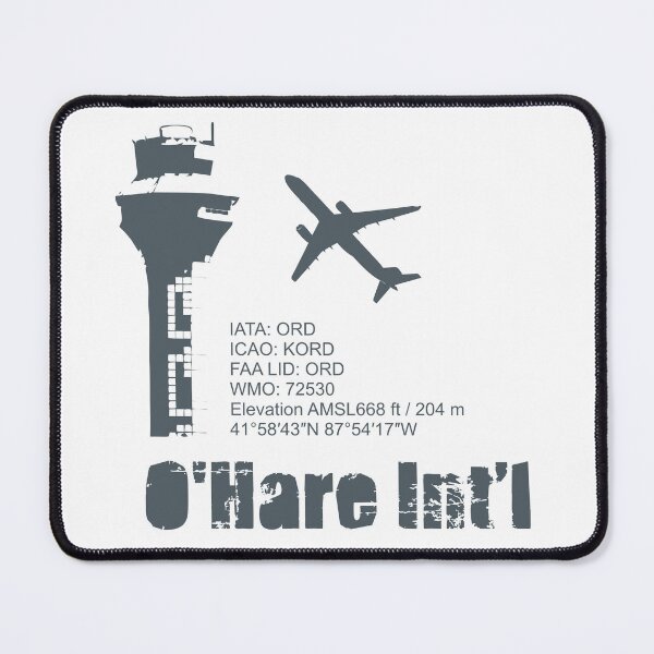 Item preview, O'Hare Intl Airport designed and sold by Smartalb.