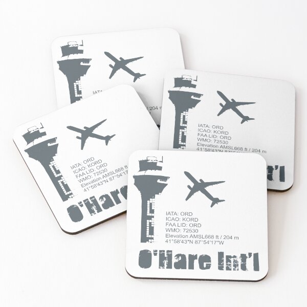 Item preview, O'Hare Intl Airport designed and sold by Smartalb.