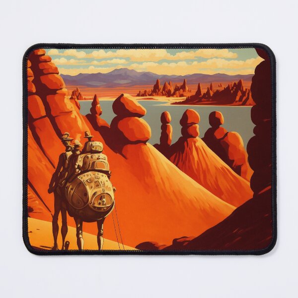 Item preview, Mars Travel Poster - Explore the Unknown designed and sold by JigglePeek.