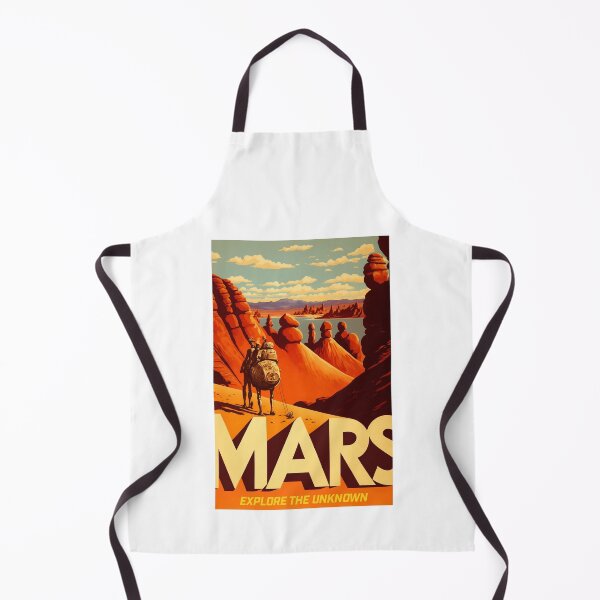 Item preview, Mars Travel Poster - Explore the Unknown designed and sold by JigglePeek.