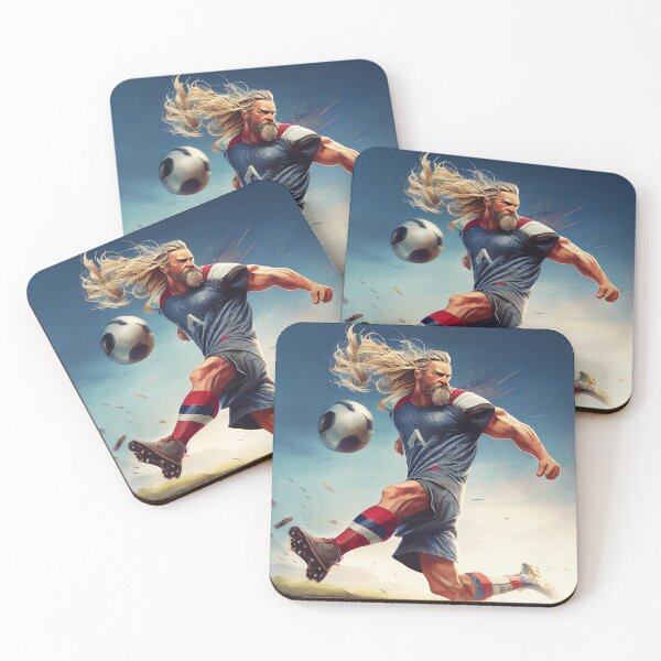 Item preview, Thor Playing Soccer designed and sold by gregblomberg.