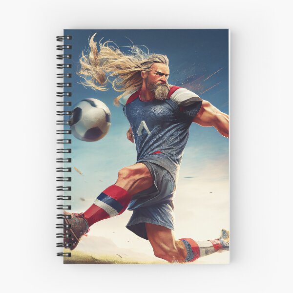 Item preview, Thor Playing Soccer designed and sold by gregblomberg.