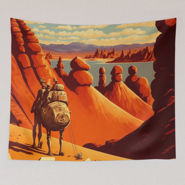 Item preview, Mars Travel Poster - Explore the Unknown designed and sold by JigglePeek.