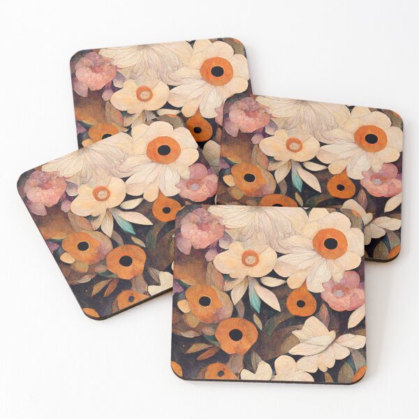 Item preview, Lively Orange Blooms designed and sold by BellasArtStudio.