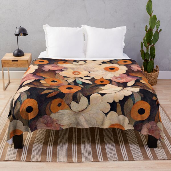 Artikelvorschau, Lively Orange Blooms entworfen und verkauft von BellasArtStudio.