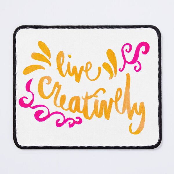 Item preview, Live Creatively - Orange & Pink Palette designed and sold by Niina Niskanen.