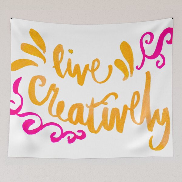 Item preview, Live Creatively - Orange & Pink Palette  designed and sold by Niina  Niskanen.
