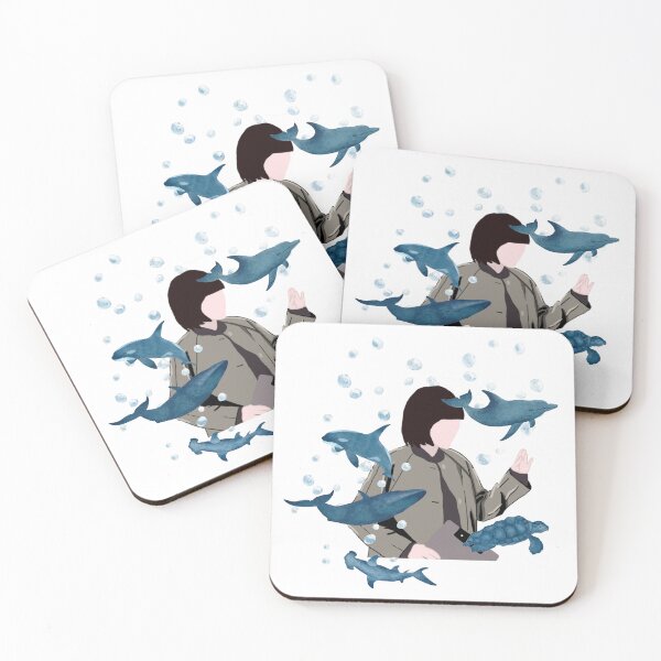 Item preview, Lovely Extraordinary attorney with lots of whales background designed and sold by paintingtour.