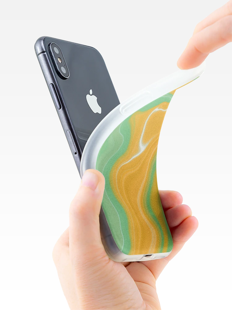 Thumbnail 4 of 5, iPhone Case, Multi Colored Abstract Pattern #1 designed and sold by MyTribePatterns.