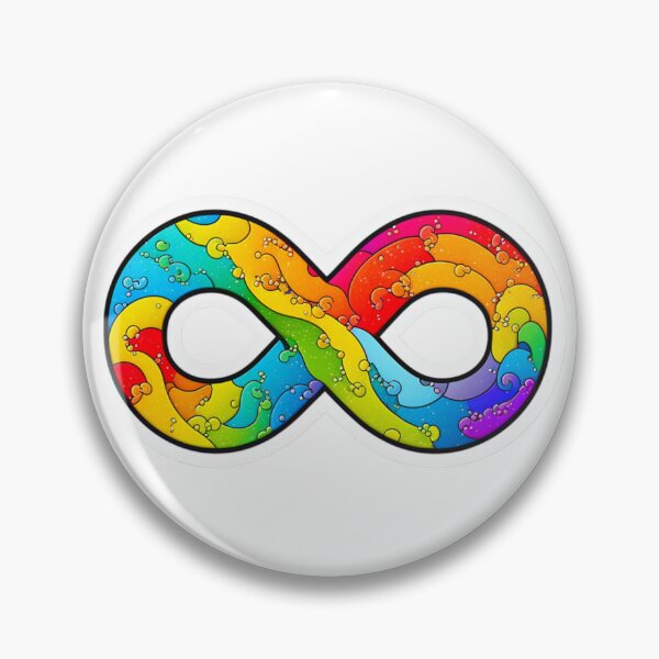 Item preview, Neurodiverse Infinity Symbol Awareness Autism ADHD  designed and sold by Itis-Whatitis.